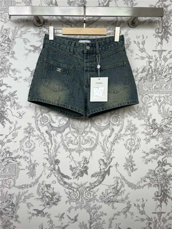 chanel new denim shorts replica d&g clothing