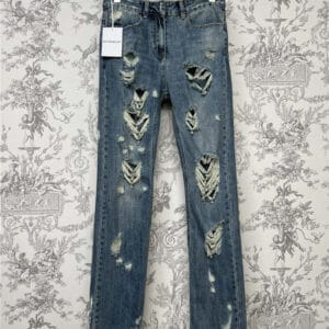 Givenchy heavy duty ripped jeans replicas clothes