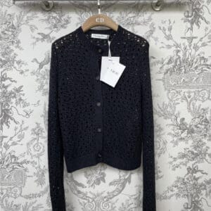 dior new hollow knitted cardigan replicas clothes