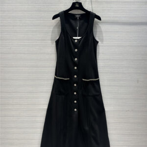 chanel black vest dress replica d&g clothing