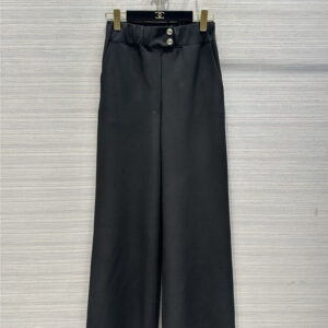 chanel straight wide leg floor mopping pants replicas clothes
