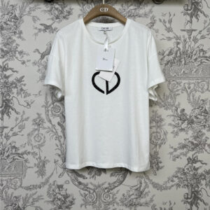 dior letter T-shirt replica d&g clothing