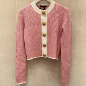 Balmain single breasted sweater replicas clothes