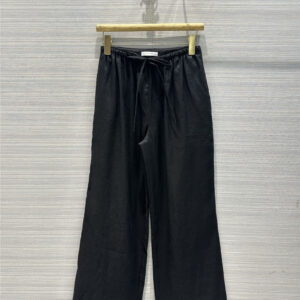 the row cotton and linen straight wide leg pants replica clothes