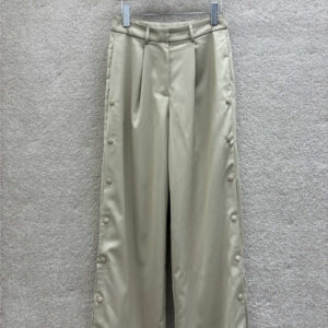 MaxMara buttoned wide leg pants cheap replica designer clothes