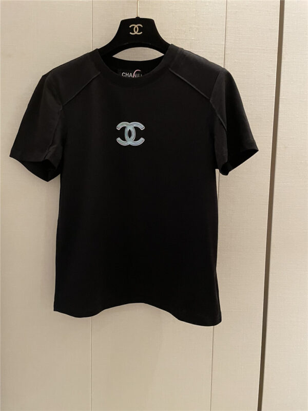 chanel loose fit short sleeves cheap replica designer clothes