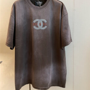 chanel distressed distressed short-sleeved replica clothing