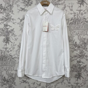 valentino boyfriend style butterfly shirt replicas clothes