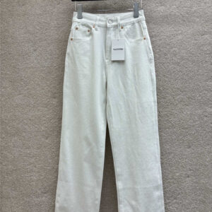 valentino double V metal pocket design jeans replica clothing