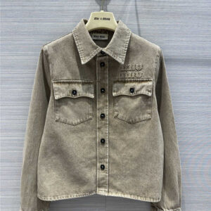 miumiu denim jacket replica designer clothes