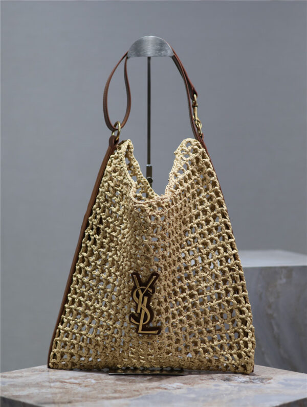 ysl oxalis bag woven shoulder bag/shopping bag