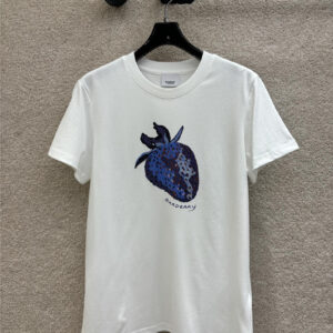 Burberry hot diamond pattern short-sleeved T-shirt replica clothes