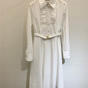 miumiu long sleeve dress replica clothes