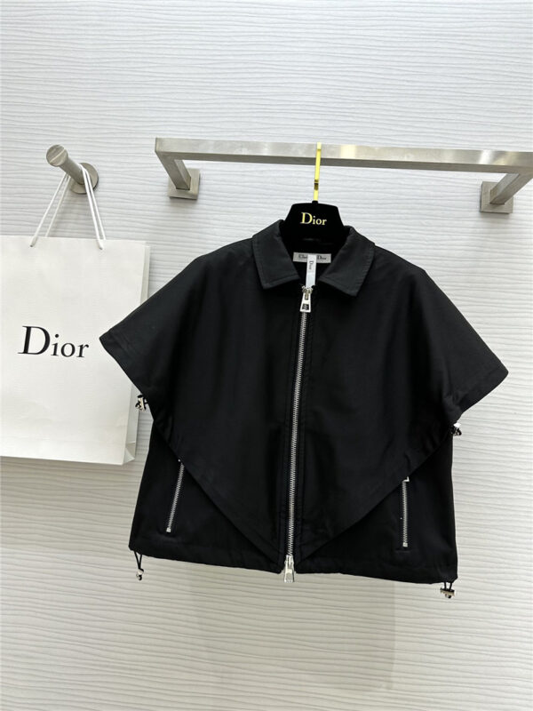 dior short cape sleeve vest jacket replica clothes