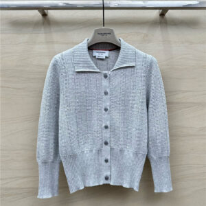 ThomBrowne hollow knitted cardigan replica clothing sites