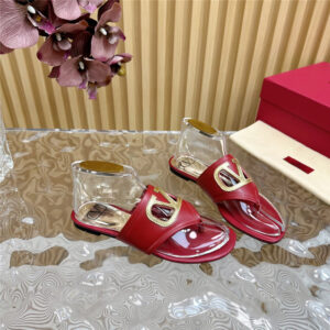 valentino hollow logo slippers margiela replica shoes
