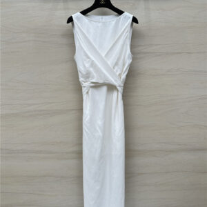 BC waistcoat strap slit dress replica d&g clothing