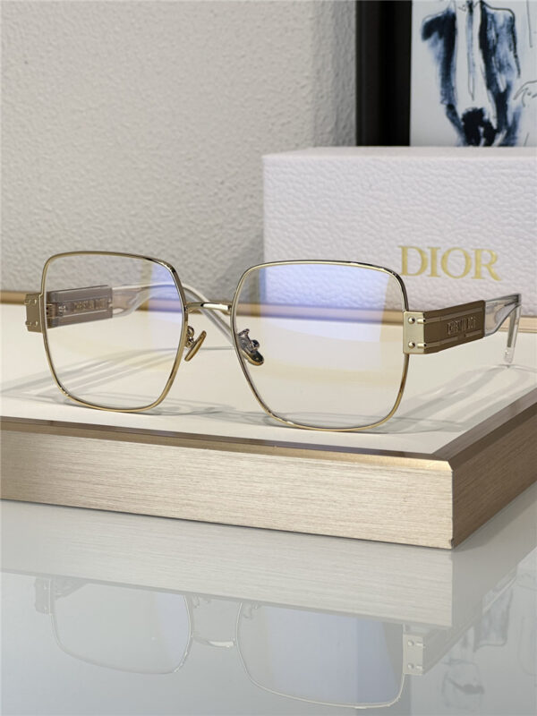 dior metal square sunglasses