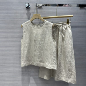 jil sander minimalist cotton and linen suit replica designer clothes