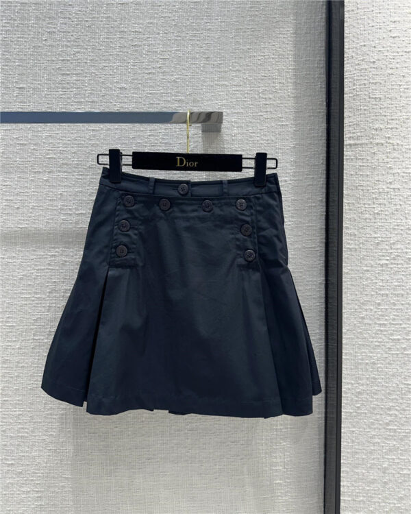 dior preppy pleated skirt replica designer clothes