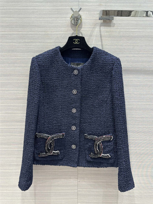 chanel woven soft tweed jacket replica d&g clothing