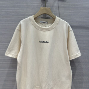acne studios foam monogram T-shirt replica clothing sites