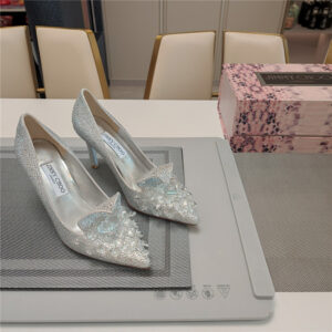 Jimmy Choo crystal shoes best replica shoes website