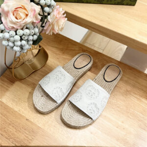 gucci canvas espadrille sandals replica shoes