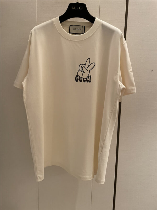gucci classic logo cotton short sleeve replica d&g clothing