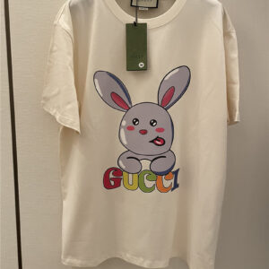 gucci big ear rabbit short sleeve replica d&g clothing