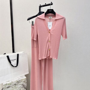 celine lazy style ice silk suit replica d&g clothing