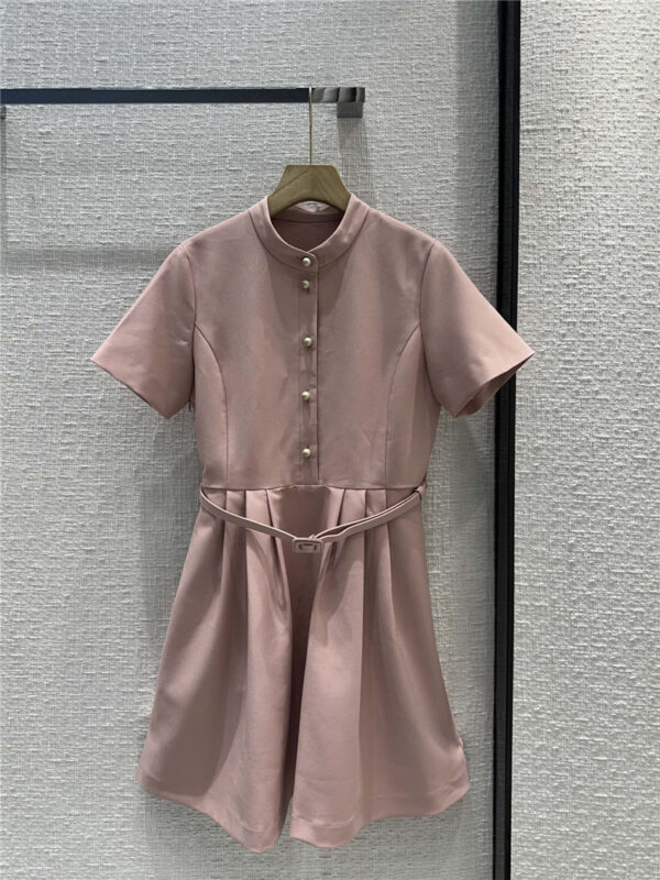 dior pearl button hepburn style dress replica designer clothes