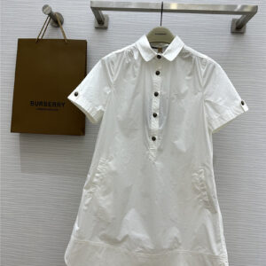 Burberry shirt collar dress replica clothing