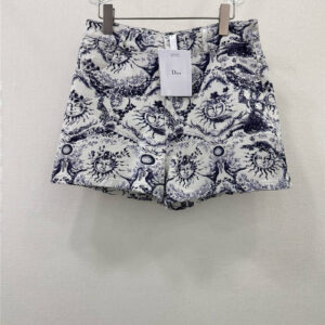 dior printed casual shorts replica designer clothing websites