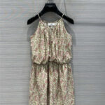 celine retro french elegant silk dress replica designer clothes