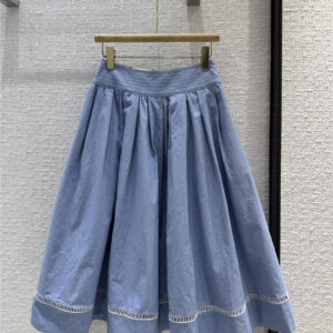 Chloé small fresh blue skirt replica d&g clothing