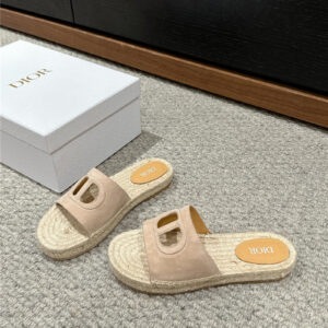 dior straw slippers best replica shoes website