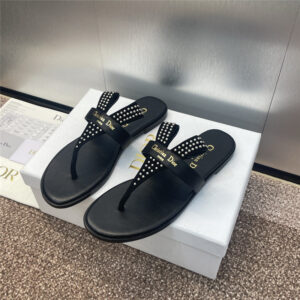 dior thong sandals replica designer shoes