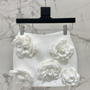valentino three-dimensional flower skirt replica d&g clothing