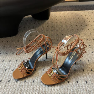 YSL strappy high heels replica designer shoes