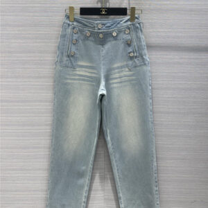 chanel high waist small straight jeans replica d&g clothing