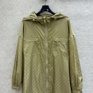 gucci hooded trench coat replica clothes