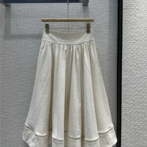 Chloé small fresh milky white skirt replica clothes