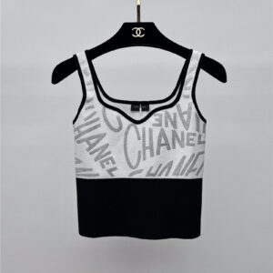 chanel hot diamond logo vest replica d&g clothing