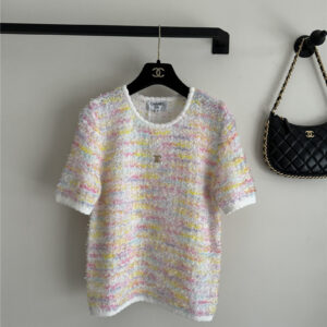 chanel new color short sleeve replica d&g clothing
