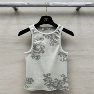 acne studios lace print vest replica d&g clothing