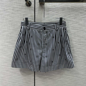 celine hot diamond double c striped shorts replica clothing